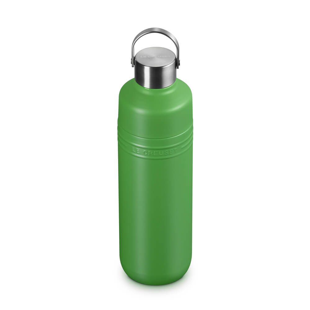 Le Creuset On The Go Bamboo Insulated Water Bottle 1L